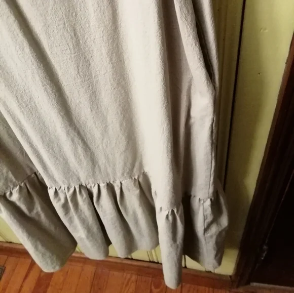 MISSLOOK Coastal Grandmother Style Neutral Midi Jumper, XL - Picture 4 of 6